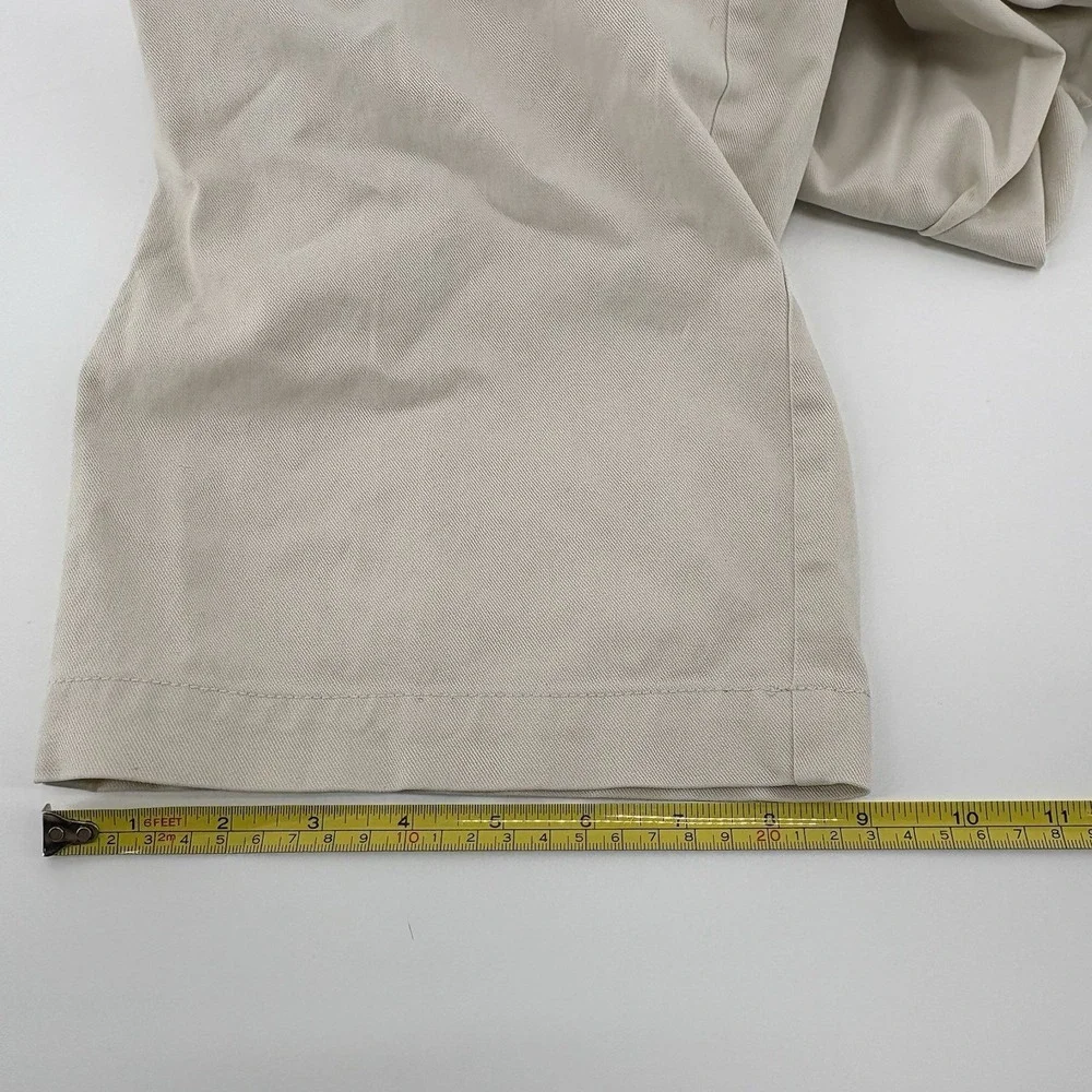 Tommy Bahama Mens 36x32 (Fits 36x31) Khaki Chino Pants Flat Front Casual